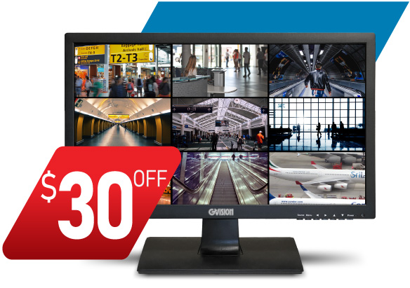 22in CCTV Security Monitor