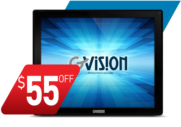 17in Rear Mount Touchscreen Monitor